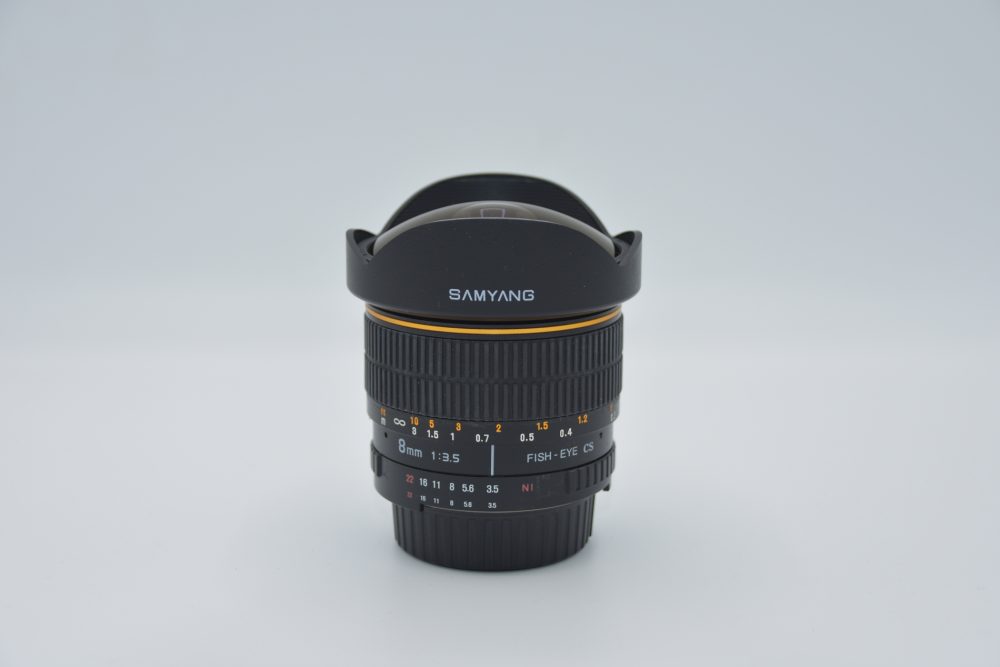 samyang 8mm f/3.5 fisheye